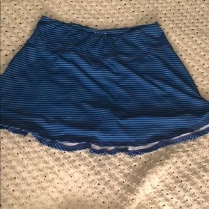 Blue and Seafoam green golf skirt